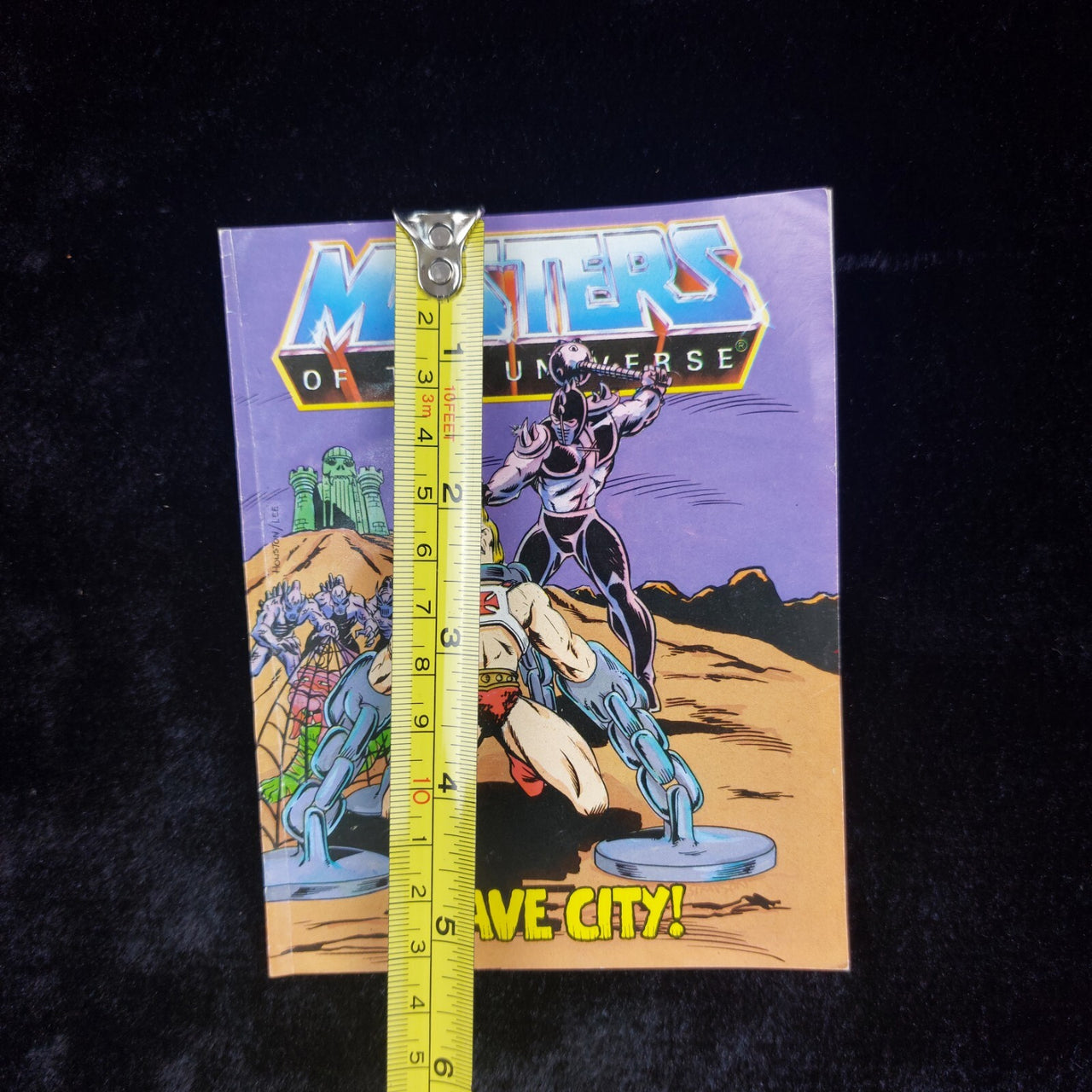 Masters of the Universe  Slave City Comic Vintage Mattel Mini Comic 1983   3