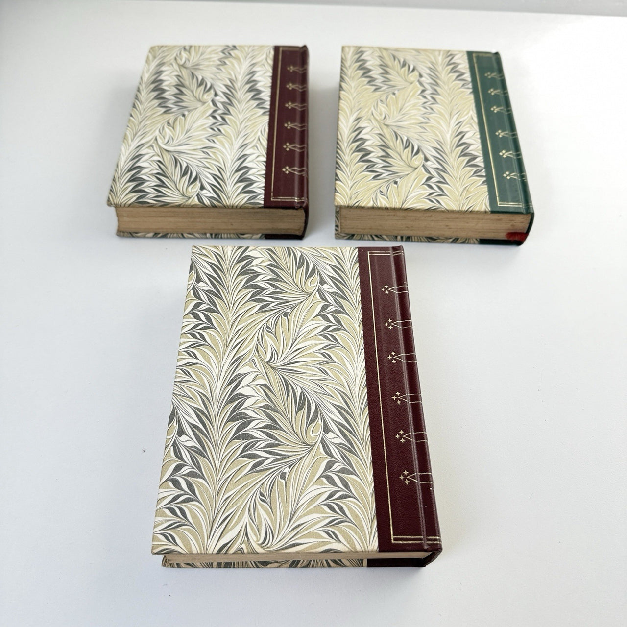 Reader’s Digest De Luxe 3 Book Set 1967-1968 Classic Green & Burgundy Editions13
