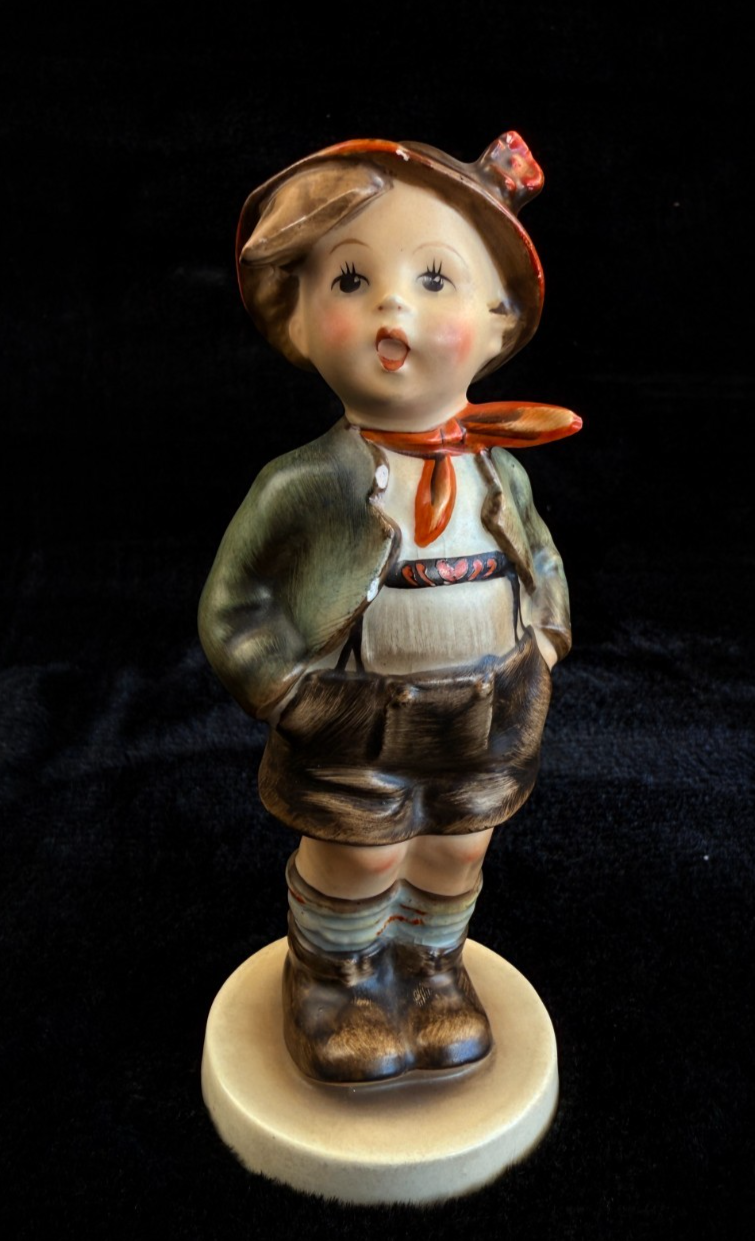 Vintage boy Hummel Figurine "West Germany" Mark collectable gift chipped Display3