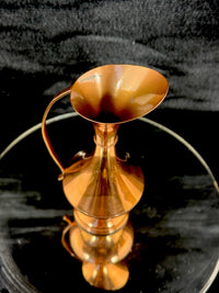 Thumbnail for Vintage Copper Pitcher Vase 8.5