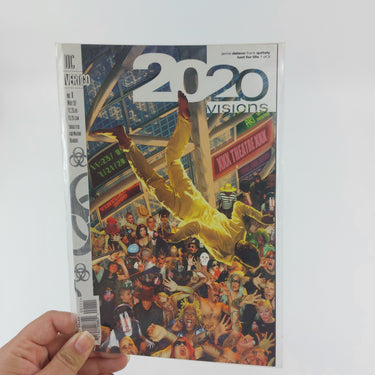 DC Comics 2020 Visions #2020 2020 Vintage Book Comic0