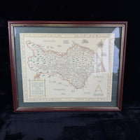 Thumbnail for Domesday England 1086 framed Map  Euruicscire Nortreding by Garnons Williams16