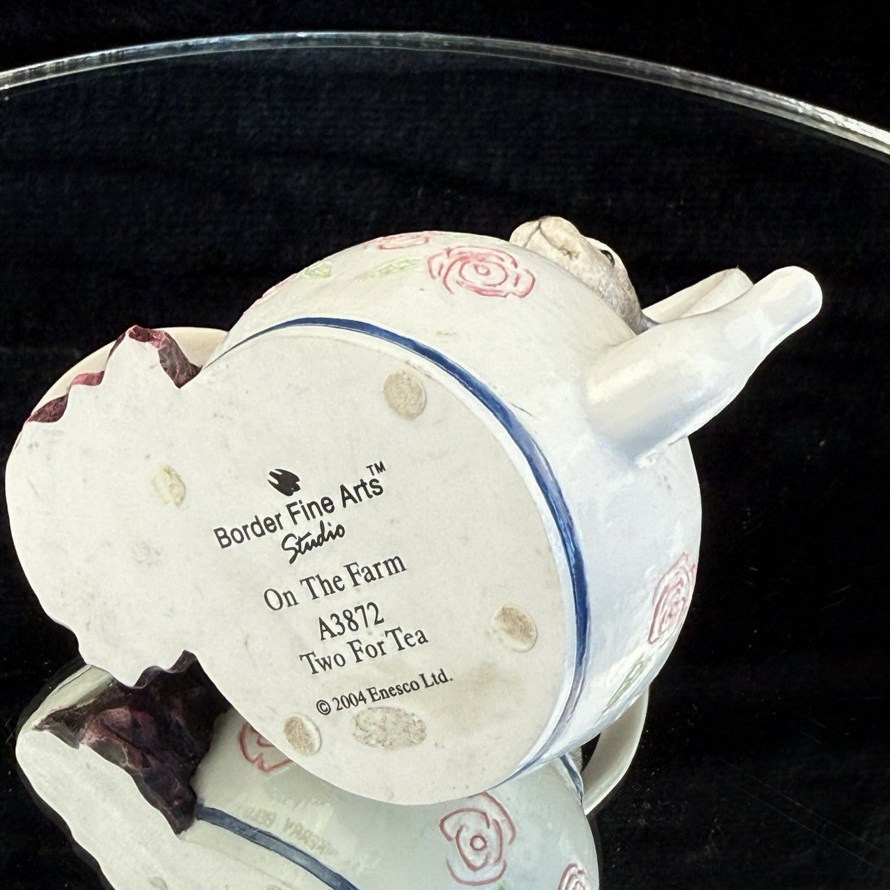 Border Fine Arts Studio "On The Farm" Figurine - Two Tea For Decor Handcrafted2