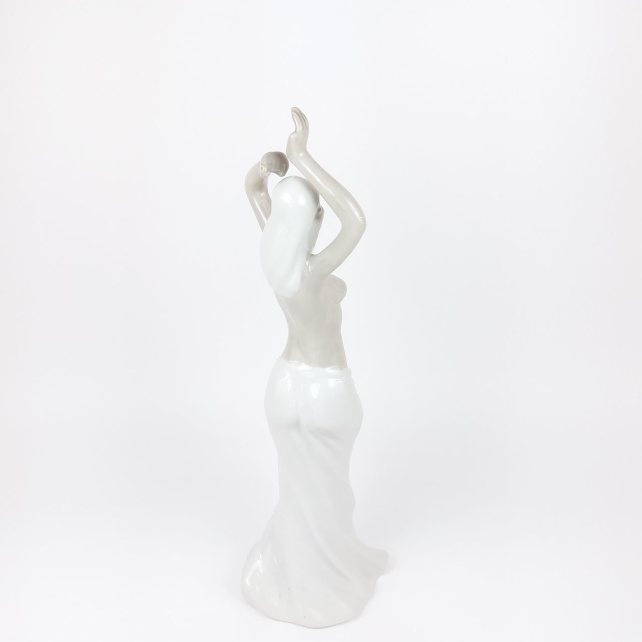 Possibly Antique Dancing Lady Figurine Porcelain Dancer Elegant Rare Vintage 11"20