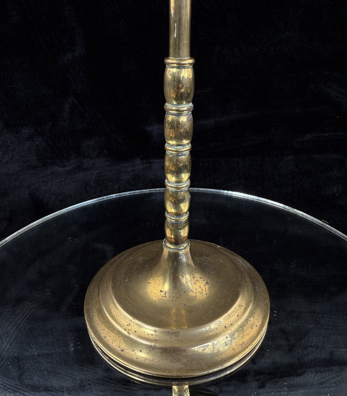 Vintage Brass Candelabra  Four Arm Candlestick Holder6