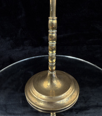 Thumbnail for Vintage Brass Candelabra  Four Arm Candlestick Holder6