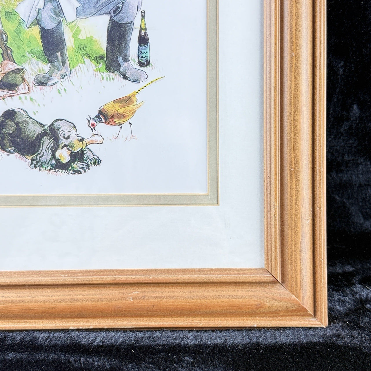 Gilroy Lunch Break Hunting Humour Print Framed John Guinness Art 1712” 8