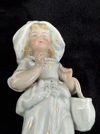 Thumbnail for antique figurine couple see the pics decor bookshelf collectables Unmarked White7