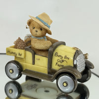 Thumbnail for Cherished Teddies 2000 Figurines Ernestine Regina & Bert Busy Bee Graduation Car2
