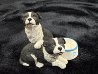 Thumbnail for 2 Fine Border Arts Dog Figurines 