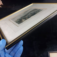 Thumbnail for 19th Century Steel Engraving by J.D. Harding & W. Finden Berwick Bridge Framed10