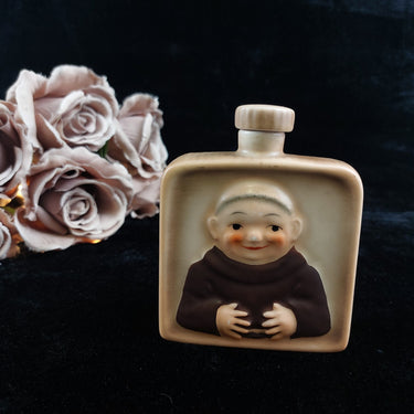 Goebel Monk Flask – KL90 (1960–1972)  Collectible porcelain flask decor rare0