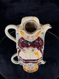 Thumbnail for Set of 3 Tony Wood Staffordshire Character Teapots Aaron William & Lady Jug3