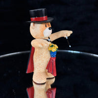 Thumbnail for RARE Bad Taste Bear MR. MAGICA Figurine Retired Piranha 2003 Studios funny gift3