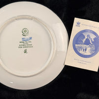 Thumbnail for Royal Copenhagen 1972-1974 Christmas Plates Set of 3 Blue Collectibles Porcelain12