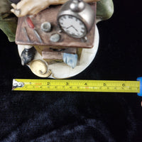 Thumbnail for Porcelain of a watchmaker CAPODIMONTE. Antonio Benni. Is Finger Broken, chipped2