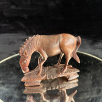 Thumbnail for Set of 3 Vintage HandCarved Wooden Horses – Rustic Folk Art Figurines9
