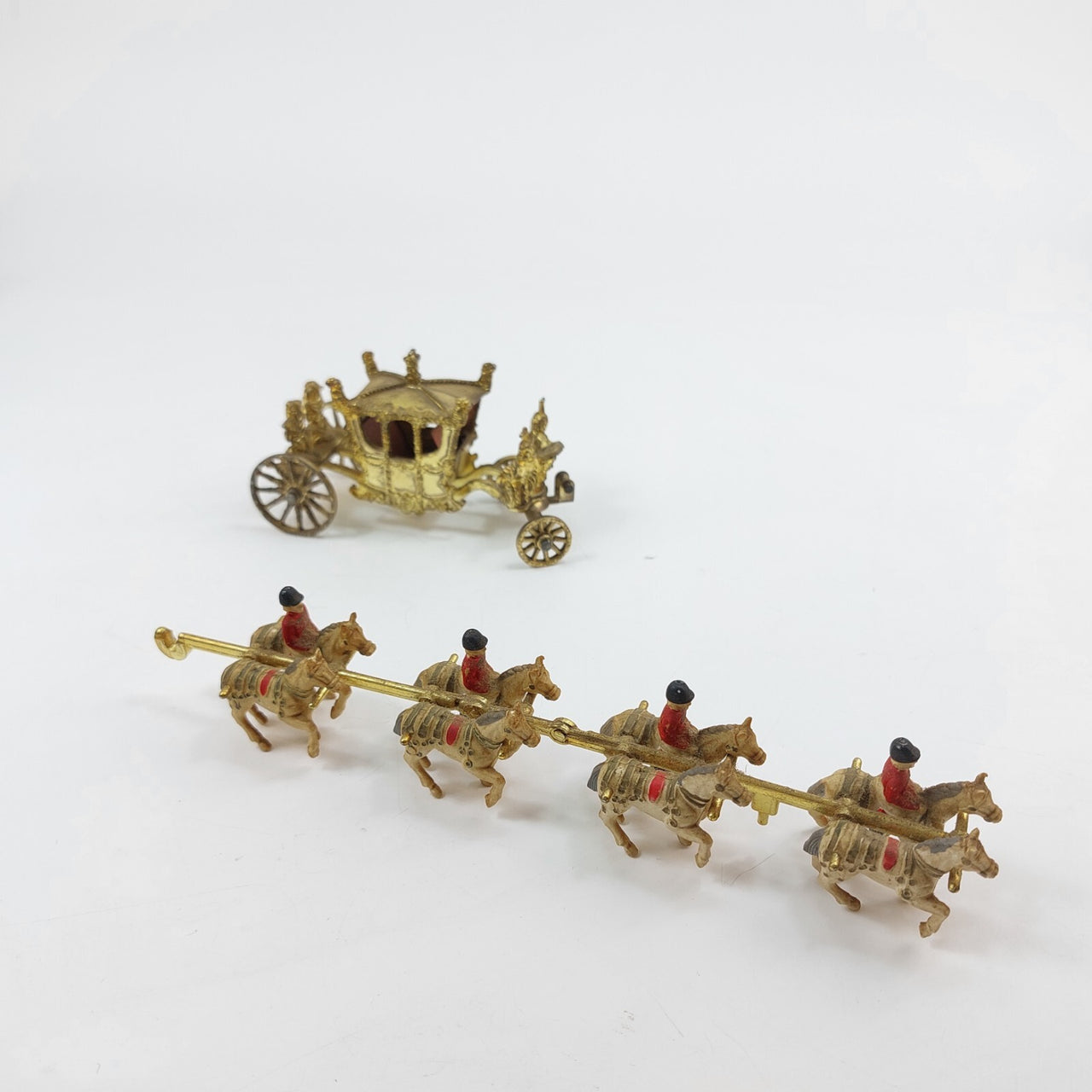 Crescent Die 1977  vintage Cast The Royal State Coach" 12" Model w Original Box19
