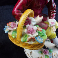Thumbnail for Antique Porcelain Victorian Figurine Pair 5