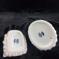Thumbnail for Leonardo Collection Porcelain Sleeping Baby Figurines Set Girl Boy Bed Deco gift3
