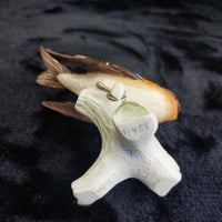Thumbnail for Goebel Bird CY86 Figurine 5in Porcelain Songbird W.Germany Vintage 1967 Ornament4