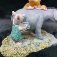 Thumbnail for Classic Pooh “Eeyore Getting Dried” Figurine by Border Fine Arts China A00698