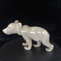 Thumbnail for Bing & Grøndahl Bear Figurine B&G 1804 Good Condition Porcelain Denmark 9.5x16cm3