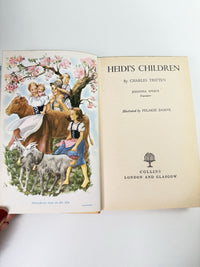 Thumbnail for Collins Heidi &Heidi’s Children Illustrated Plague Doane 1973 1969 Book Set deco12