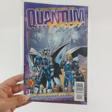 Acclaim Comics Quantum and Woody #1 1997 First Appearance Premiere Vintage Comic0