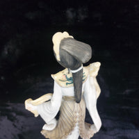 Thumbnail for Capodimonte E. Belcari 40cm Geisha Figurine 1988 Goddess Style decor  see pics9