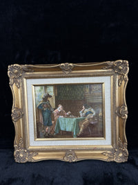 Thumbnail for Old Masters Style Print The Cardinals Move by F. M. Bennett Gold Framed Art13