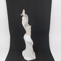 Thumbnail for Possibly Antique Dancing Lady Figurine Porcelain Dancer Elegant Rare Vintage 11