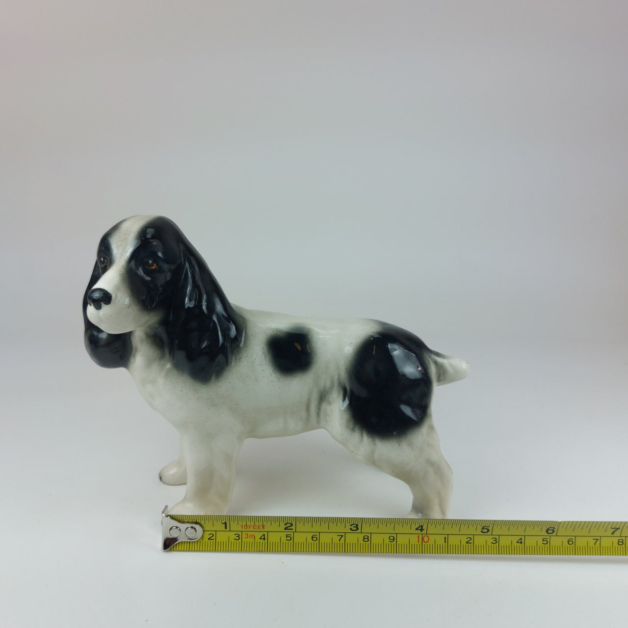 Vintage Wade England Basset Hound Figurine 1970s Ceramic Dog Collectible gift6