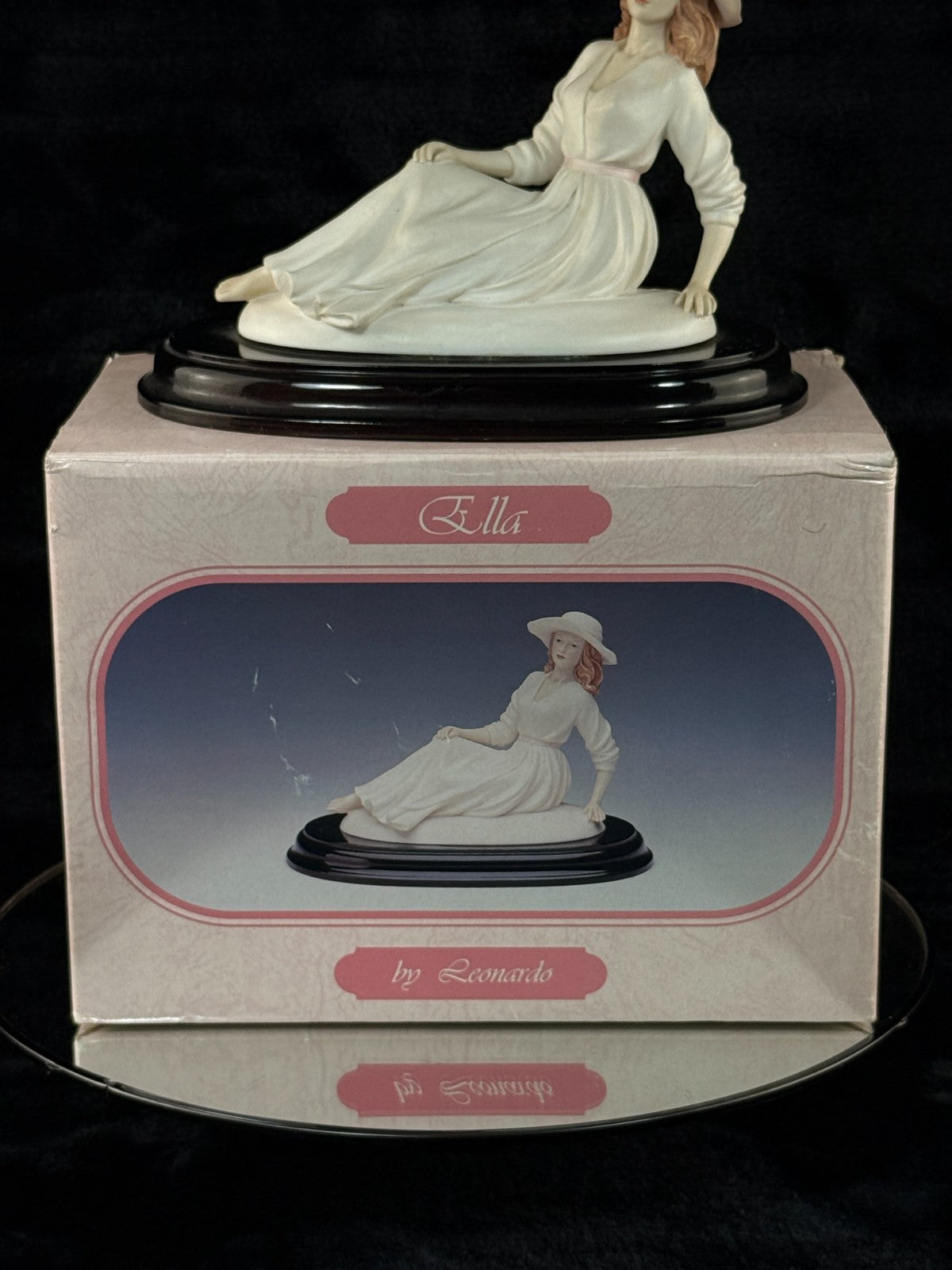 Leonardo Ella Collection Figurine by Annie Rowe with Box 705g Lady gift White 6"12