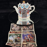 Thumbnail for Sadler I Elizabeth Teapot England 1588 Spanish Armada Crown Lid Rare Queen 606g13