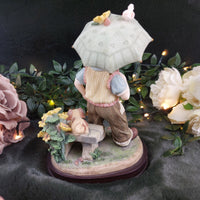 Thumbnail for 2000Juliana Boy Collection with Umbrella Figurine Porcelain United Kingdom.8
