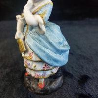 Thumbnail for Antique victorian Porcelain Lady Figurine 5