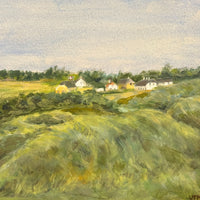 Thumbnail for Danish Landscape Painting Vangsaa 2009 Original Signed by VTN Framed Art 40x30cm3