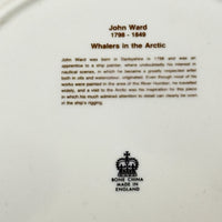 Thumbnail for John Ward China Bone Plates Set of 2 Whalers & Return to Harbour Nautical Ship7