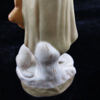 Thumbnail for Royal Dux Silky   Figurine  Porcelain -Woman with Water Jug and Dog 1960–1978 .8