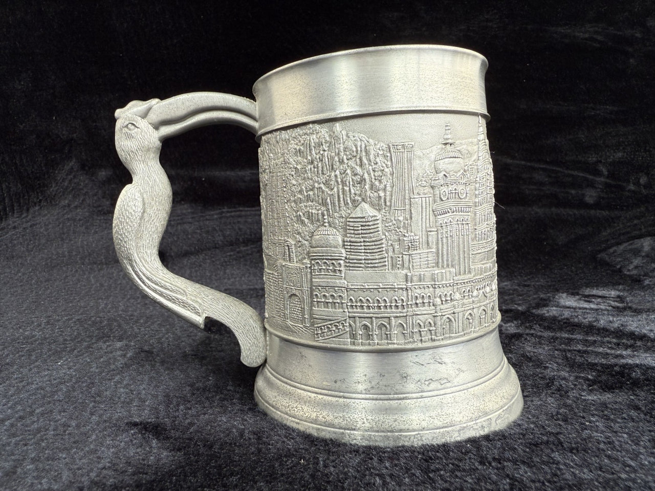 Royal Malaysian Selangor Landmarks Pewter Tankard / Mug with certificate Repro8