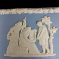 Thumbnail for Wedgwood Blue Jasperware - Trinket Box & Plate Set Rectangular Pottery/ Ceramic10