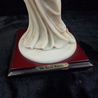 Thumbnail for Juliana Collection 15in Figurine, Tall Lady with Dog, large Resin Art Deco Beige5