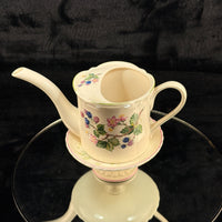 Thumbnail for Hammersley Floral Mini Watering Can & Burleigh Pedestal Cake Stand Porcelain Set8