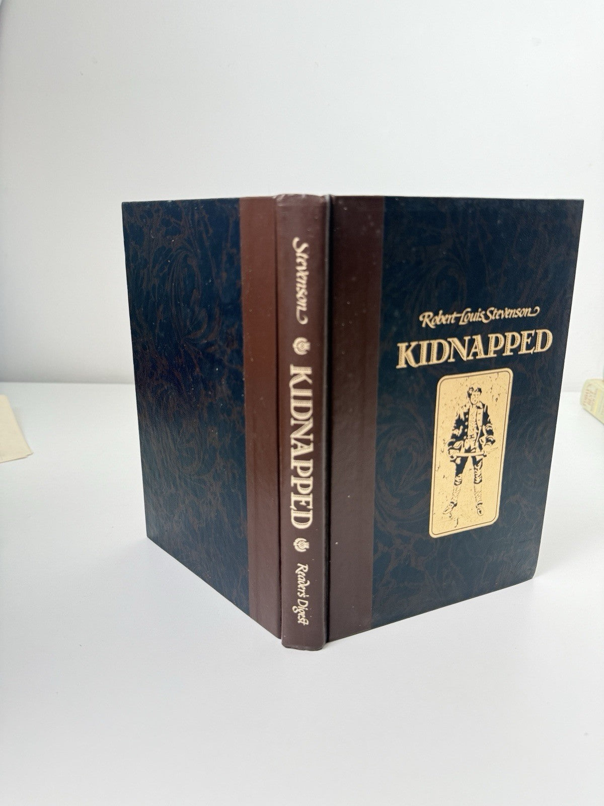 Stevenson 1991 Kidnapped Reader’s Digest Illustrated Hardback Classic Novel book0