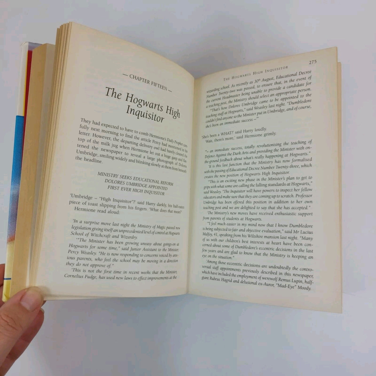 Harry Potter and the Order of the Phoenix First Edition Hardcover (2003)3