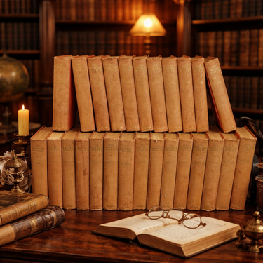 Antique Waverley Novels full Set 1904 25 Vol Sir Walter Scott Dryburgh Edition0