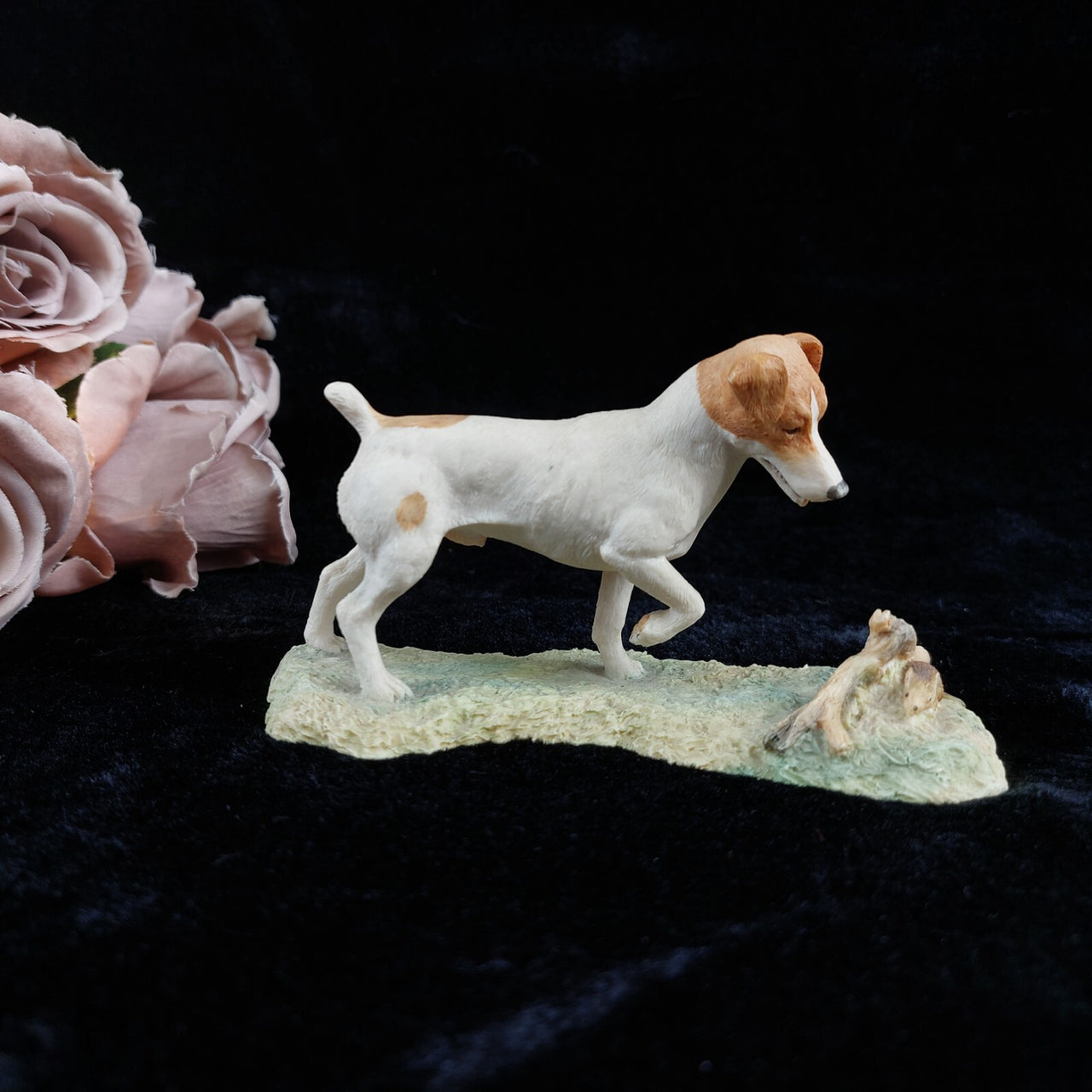 Border Arts Fine 1983 Terrier dog Figurine bookshelf fireplace farm house decor0