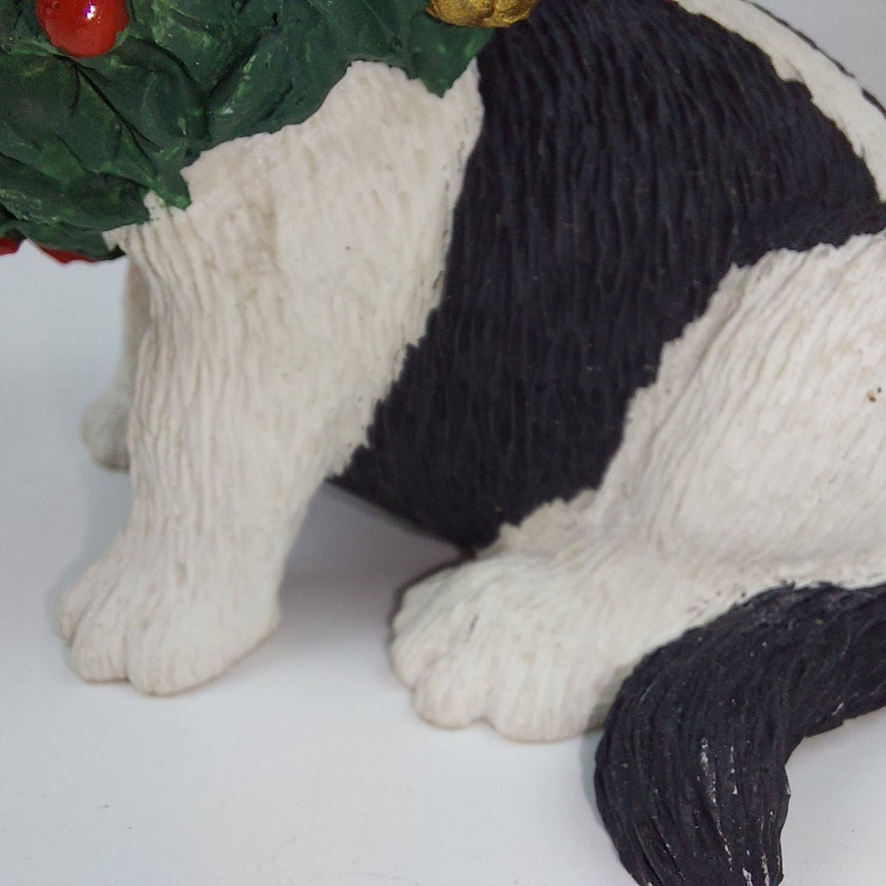 Tom Rubel Deer Silver Christmas Dog Figurine Collectible - xmas dog decor 19908