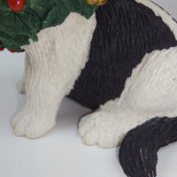 Thumbnail for Tom Rubel Deer Silver Christmas Dog Figurine Collectible - xmas dog decor 19908